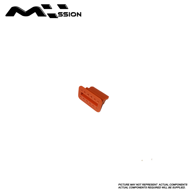 Automotive Connector Clip Chip Orange For CNHD012