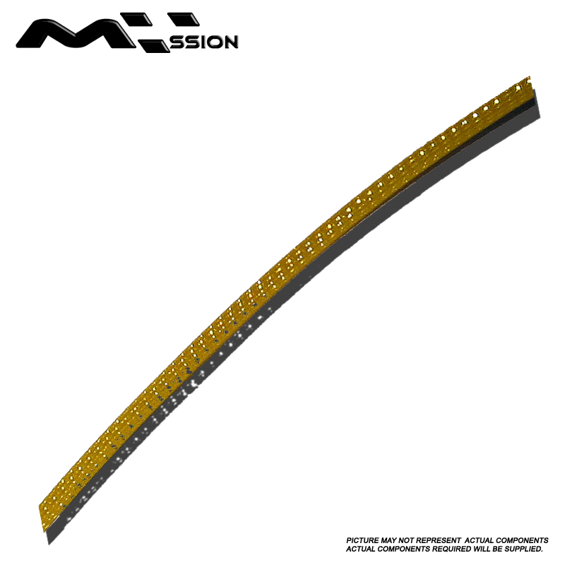 Wire Loom Braided 1/4 Yellow - Click Image to Close